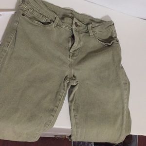 Rockstar green size 6 jeans
